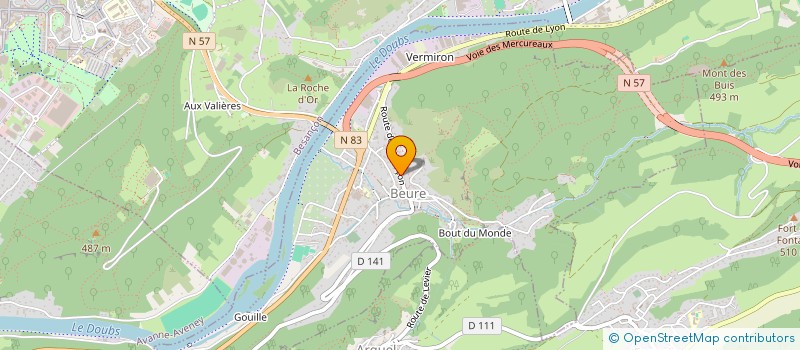 localisation de l'entreprise 813 512 183   BEURE