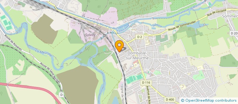 localisation de l'entreprise 813 556 404   DOMBASLE-SUR-MEURTHE