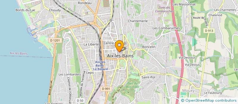 localisation de l'entreprise 813 558 368   AIX-LES-BAINS