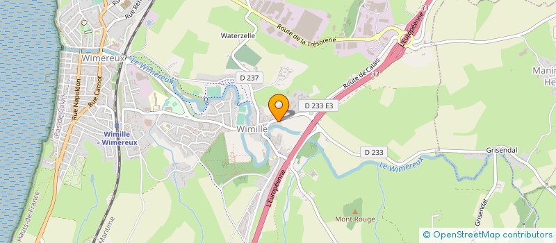 localisation de l'entreprise 813 564 135  à BOULOGNE-SUR-MER