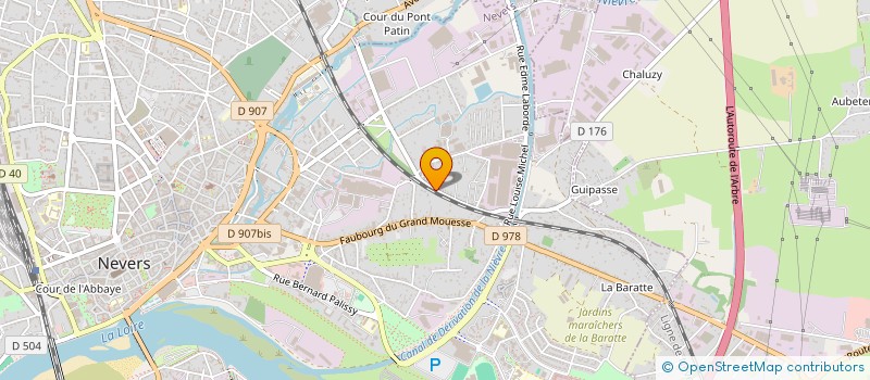 localisation de l'entreprise 813 564 713 à NEVERS