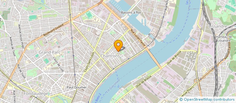 localisation de l'entreprise 813 565 611   BORDEAUX