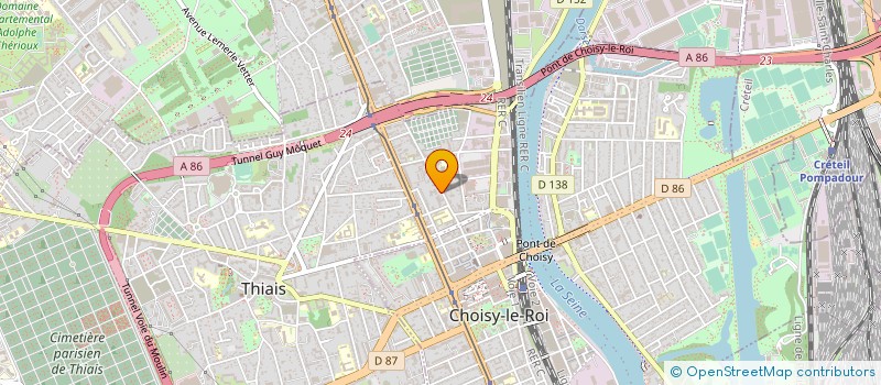 localisation de l'entreprise 813 581 113 à CHOISY-LE-ROI