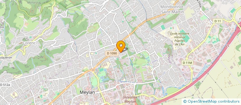 localisation de l'entreprise 813 581 436   MEYLAN