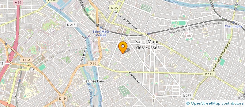 localisation de l'entreprise 813 582 244 à SAINT-MAUR-DES-FOSSES