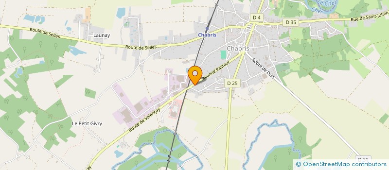 localisation de l'entreprise 813 587 755 à CHABRIS