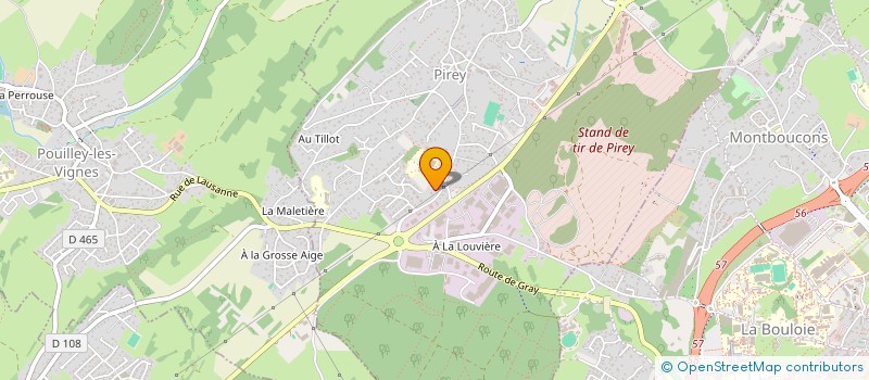 localisation de l'entreprise 813 589 215   PIREY