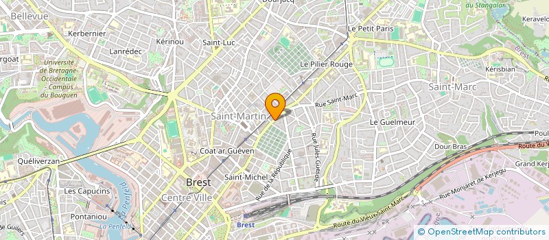 localisation de l'entreprise 813 605 474  à BREST