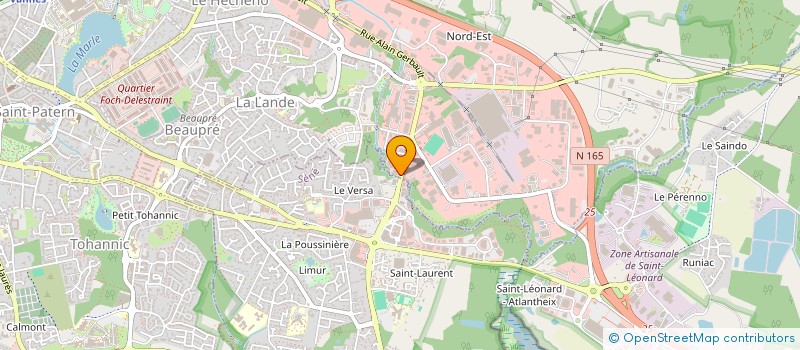 localisation de l'entreprise 813 607 066  à VANNES