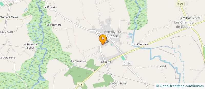 localisation de l'entreprise 813 612 322   REMILLY LES MARAIS