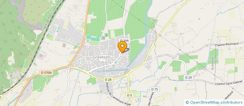 localisation de l'entreprise 813 617 529   GRAVESON