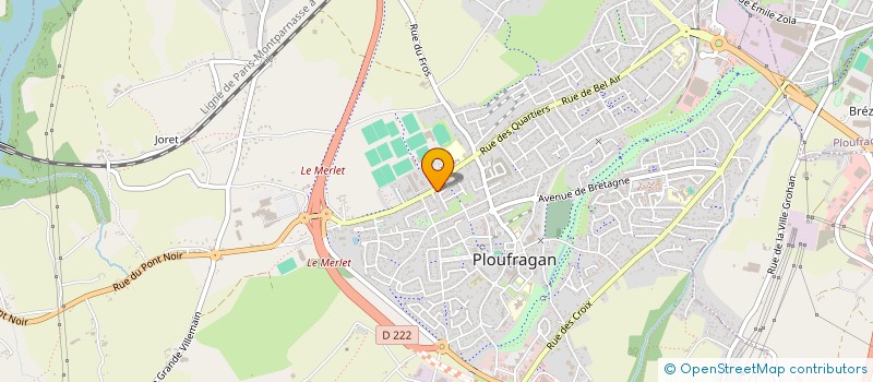 localisation de l'entreprise 813 622 990   PLOUFRAGAN