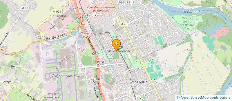 localisation de l'entreprise 813 629 870   MERVILLE