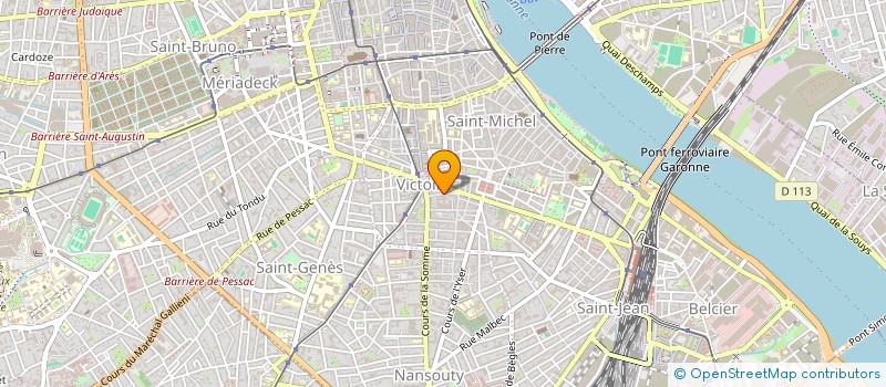 localisation de l'entreprise 813 638 749   BORDEAUX