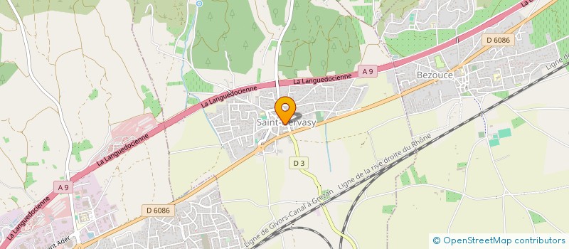 localisation de l'entreprise 813 640 943   SAINT-GERVASY