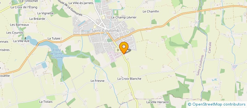 localisation de l'entreprise 813 641 099   SAINT-COULOMB