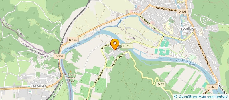 localisation de l'entreprise 813 642 964   SAINT-SOZY