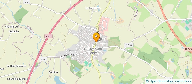 localisation de l'entreprise 813 675 303  à CHOLET
