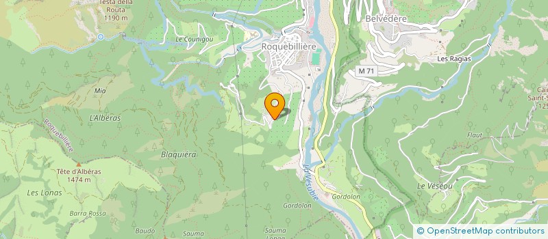 localisation de l'entreprise 813 682 846   ROQUEBILLIERE