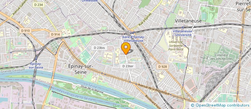 localisation de l'entreprise 813 697 943   ENGHIEN-LES-BAINS