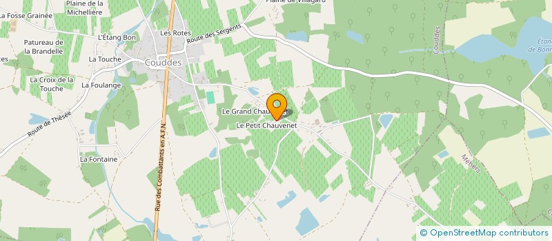 localisation de l'entreprise 813 701 786   COUDDES