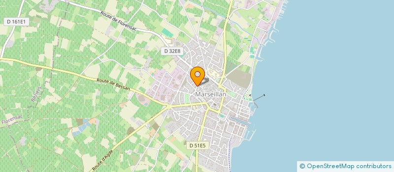 localisation de l'entreprise 813 702 123  à MARSEILLAN