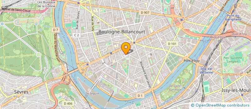 localisation de l'entreprise 813 714 730   BOULOGNE-BILLANCOURT