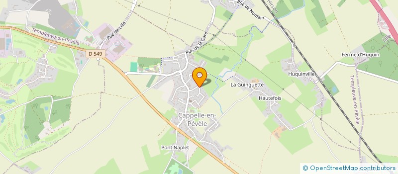 localisation de l'entreprise 813 726 924  à VILLENEUVE-D'ASCQ