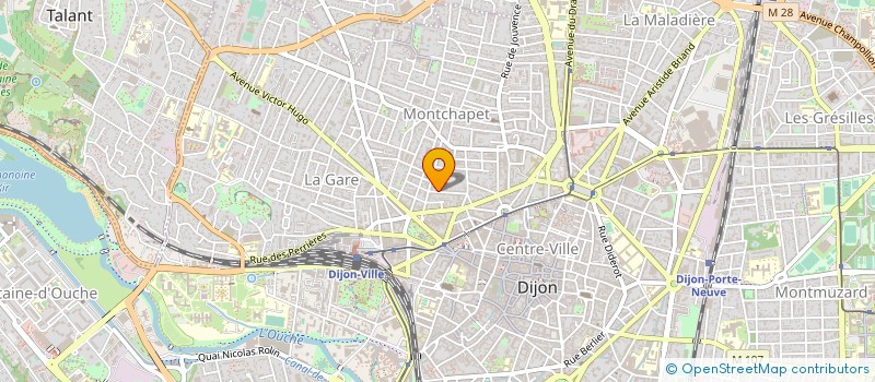 localisation de l'entreprise 813 728 326 à DIJON