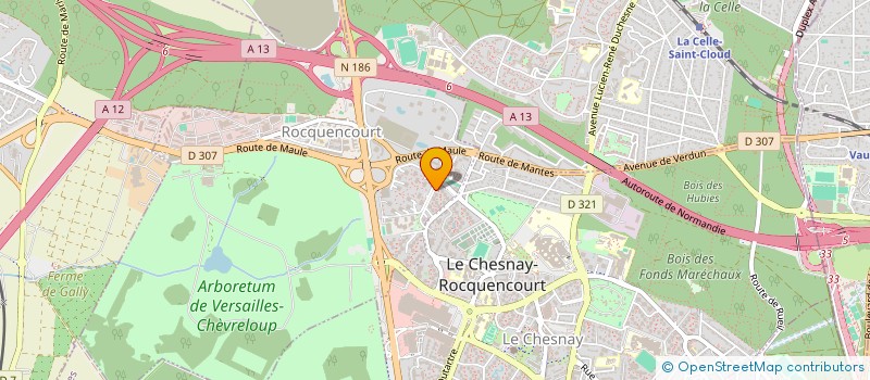 localisation de l'entreprise 813 731 288   LE CHESNAY-ROCQUENCOURT