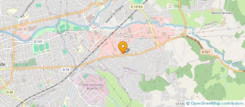 localisation de l'entreprise 813 741 683   BRIVE-LA-GAILLARDE