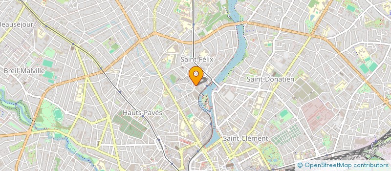 localisation de l'entreprise 813 742 558 à NANTES