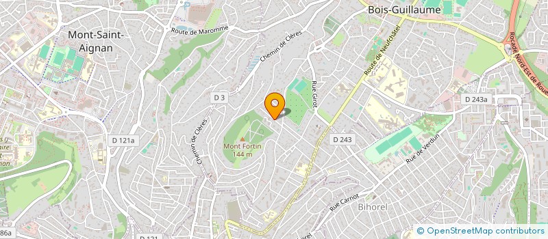 localisation de l'entreprise 813 749 421   BOIS-GUILLAUME