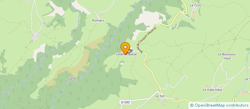 localisation de l'entreprise 813 752 599   CONDOM D AUBRAC