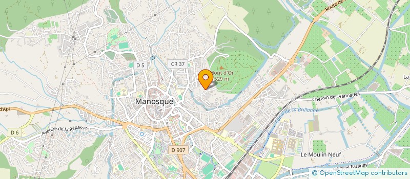 localisation de l'entreprise 813 765 120 à MANOSQUE