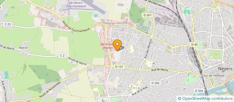 localisation de l'entreprise 813 775 665 à MARZY