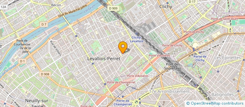 localisation de l'entreprise 813 781 473 à LEVALLOIS-PERRET