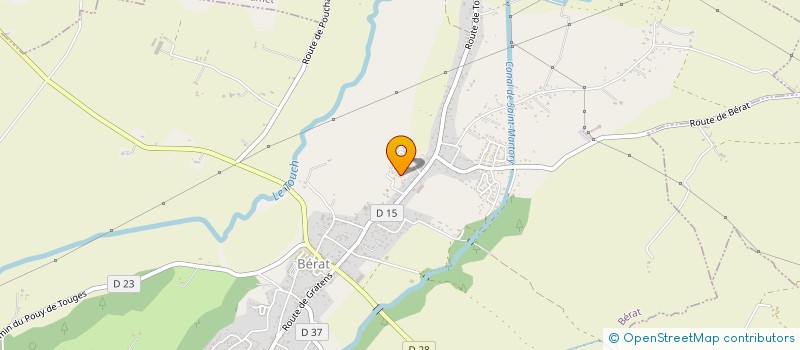 localisation de l'entreprise 813 796 638   BERAT