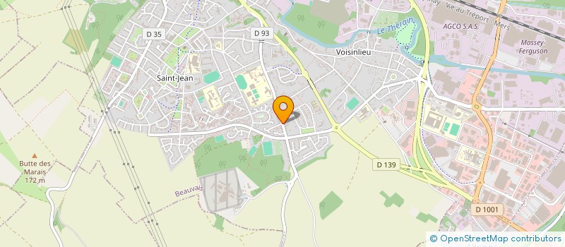 localisation de l'entreprise 813 801 933   BEAUVAIS