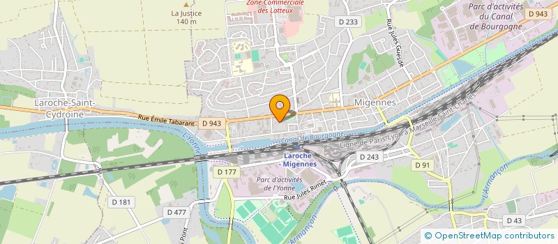 localisation de l'entreprise 813 803 392 à MIGENNES
