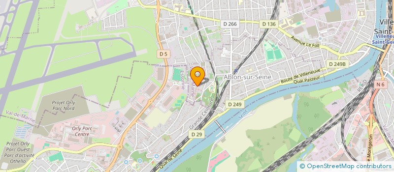 localisation de l'entreprise 813 803 954   ABLON-SUR-SEINE