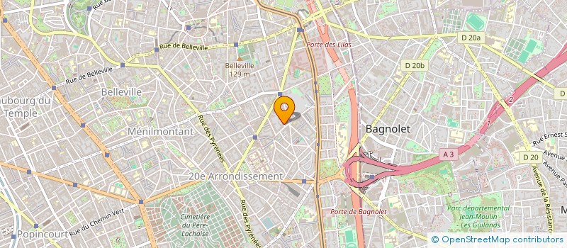 localisation de l'entreprise 813 815 537   PARIS