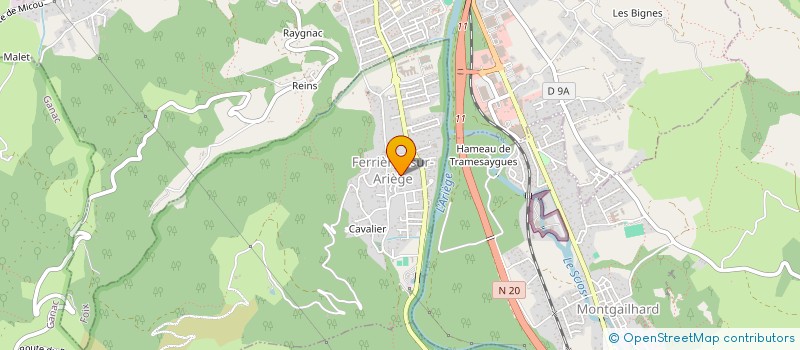 localisation de l'entreprise 813 831 260 à FOIX