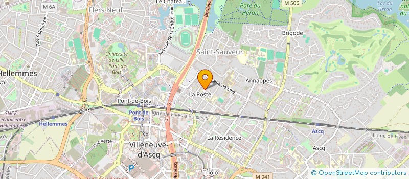 localisation de l'entreprise 813 832 540   LILLE