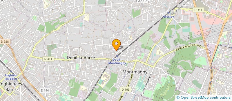 localisation de l'entreprise 813 850 492   DEUIL-LA-BARRE