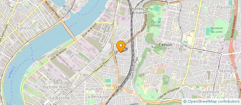 localisation de l'entreprise 813 857 174   CENON