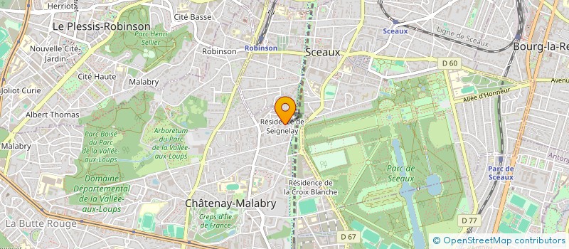 localisation de l'entreprise 813 858 446   CHATENAY-MALABRY