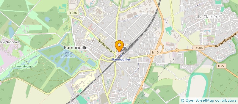 localisation de l'entreprise 813 860 160 à RAMBOUILLET