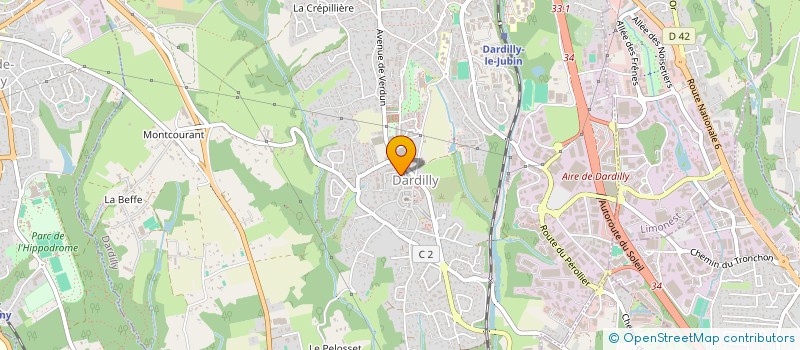 localisation de l'entreprise 813 862 265   DARDILLY