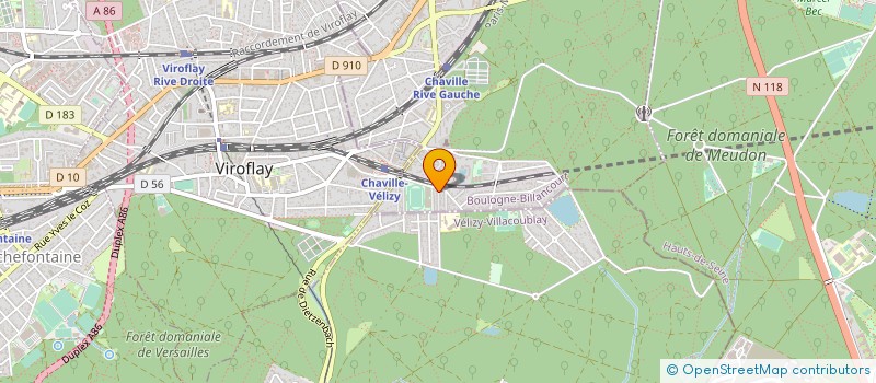 localisation de l'entreprise 813 870 516   CHAVILLE